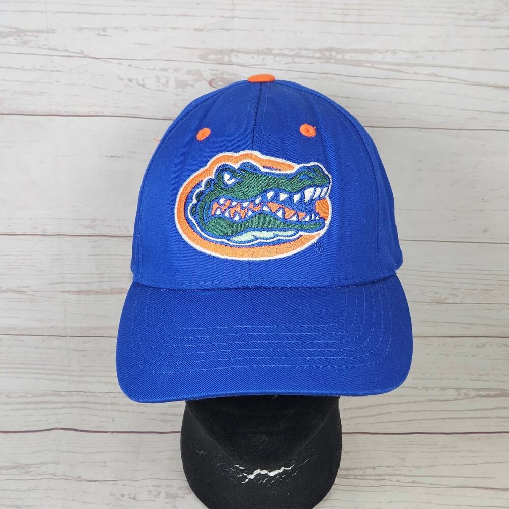 Florida Gators Captivating Head Gear Baseball Cap Adjustable Royal Blue Orange